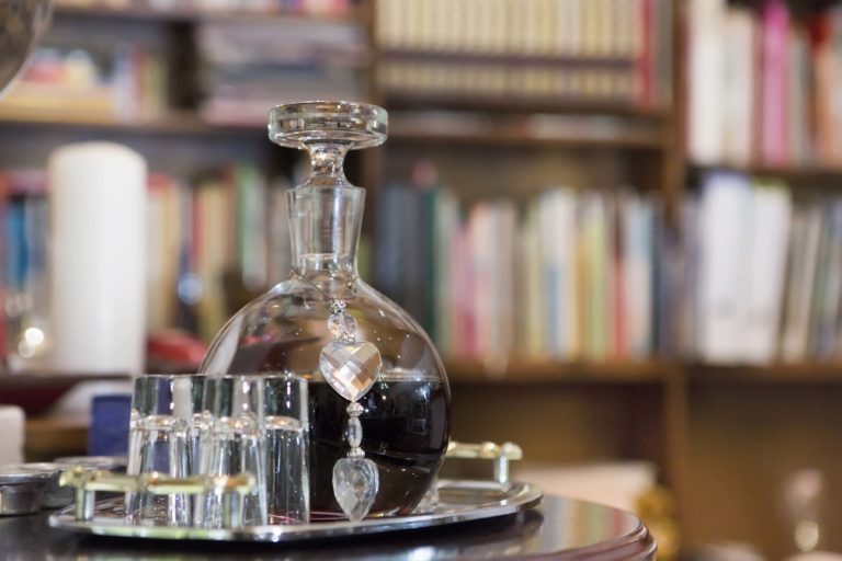 Refreshments prepared for guests